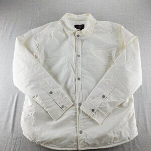 Air Jordan Button Down Jacket-Shirt Cream Sweater Sail Men's Large  FV7432-133